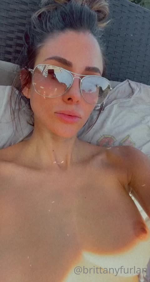 Brittany Furlan Nude Poolside Selfie Onlyfans Video Leaked